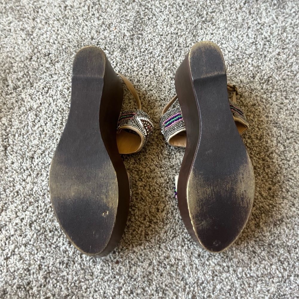 Fergalicious Wedge Heel Sandals - Picture 4 of 5